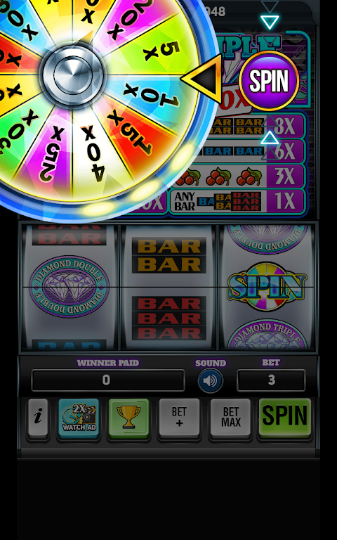 Diamond Deluxe Casino - Free Slot Machines Captura de pantalla 0