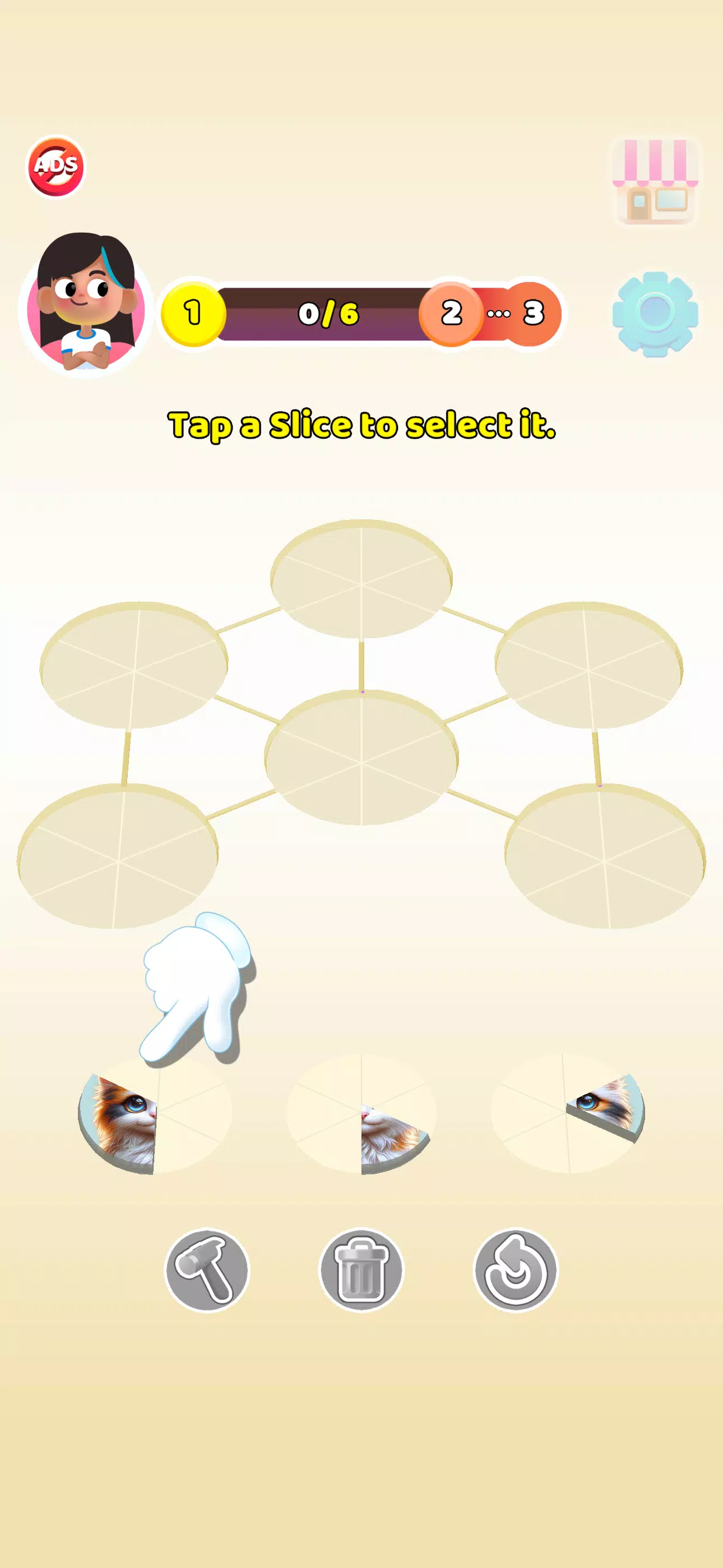 Mia's Slices: Art Puzzle Game স্ক্রিনশট 3