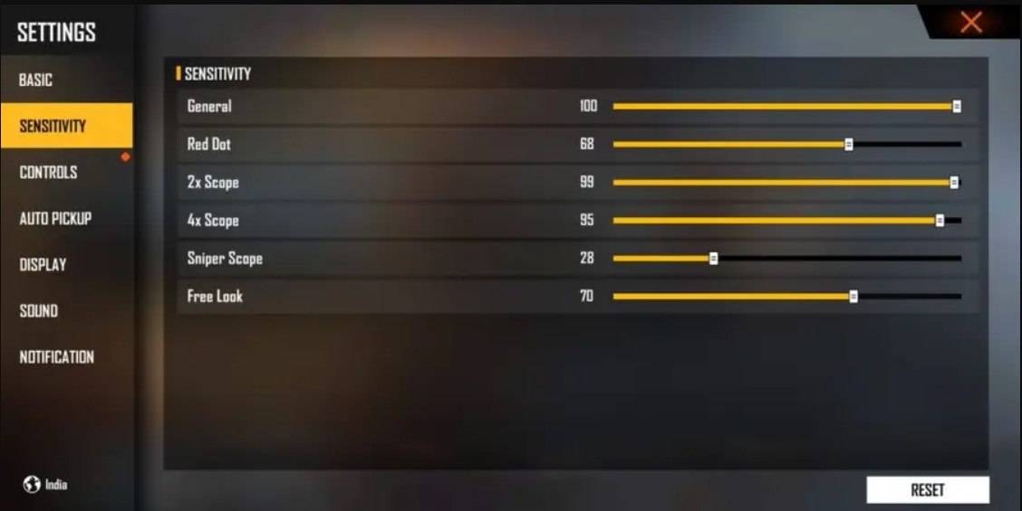 Best Settings for Easier Headshots in Free Fire