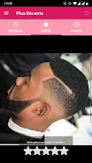 AfroBarber: men afro hairstyle Schermafbeelding 1