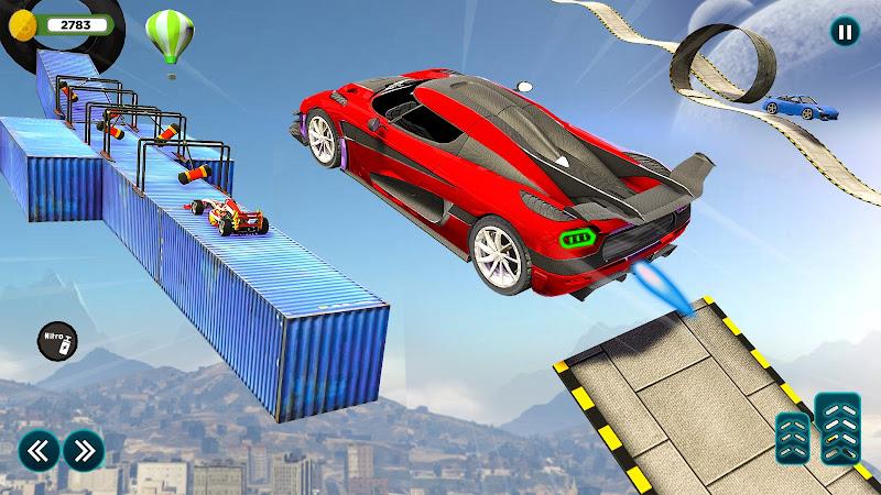 GT Car Game Ramp Car stunt Screenshot 2