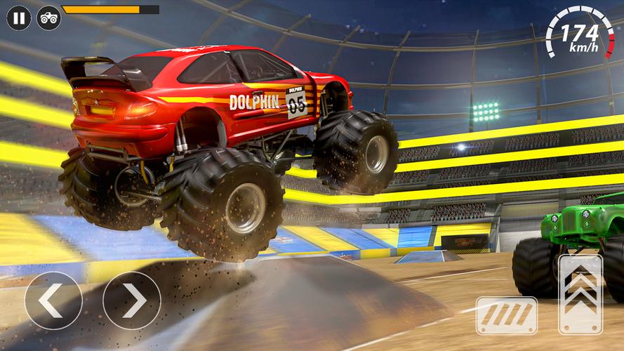 US Monster Truck Games Derby स्क्रीनशॉट 0