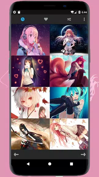 Beauty Anime Girls Wallpapers Captura de tela 0