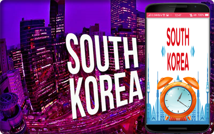 Schermata South Korea time 0