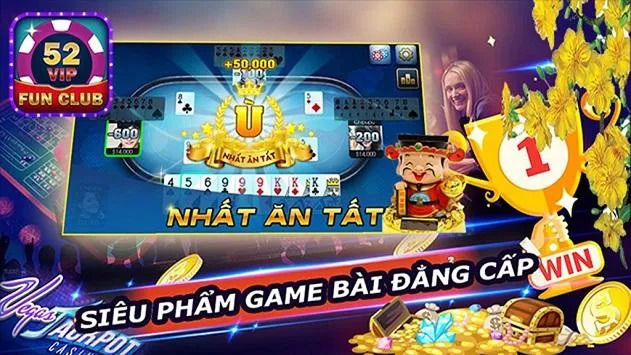 52Vip FunClub Online, Game danh bai doi thuong Screenshot 0