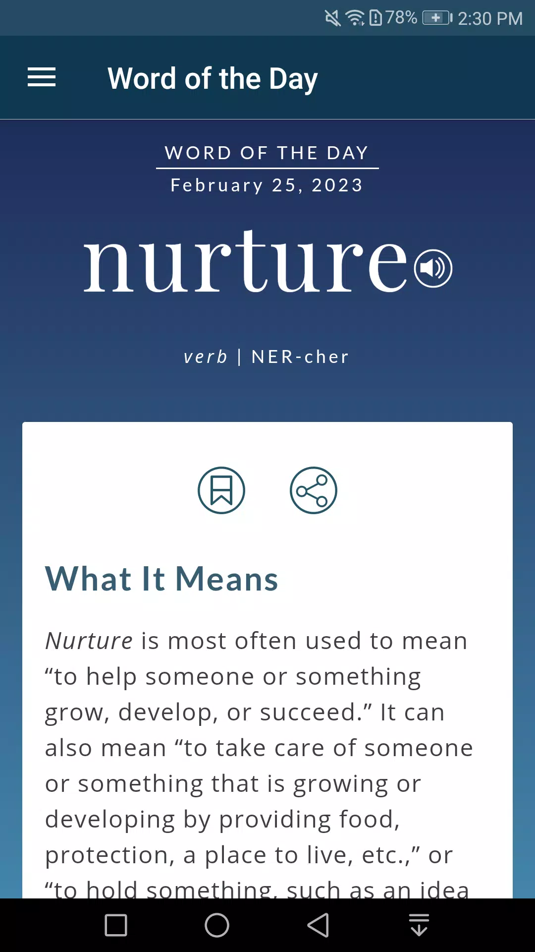 Dictionary - Merriam-Webster ภาพหน้าจอ 1