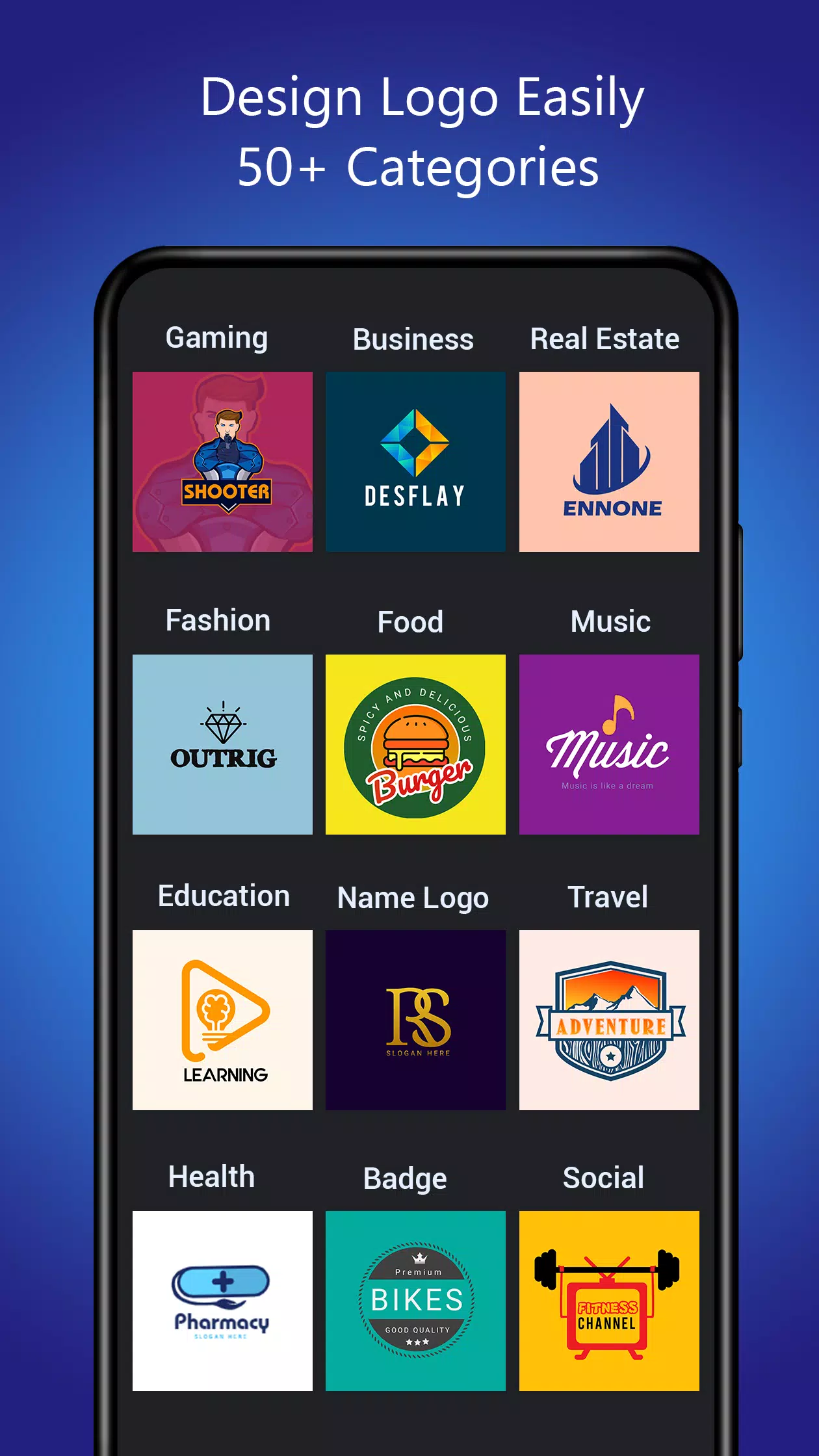 Schermata Logo maker Design Logo creator 1
