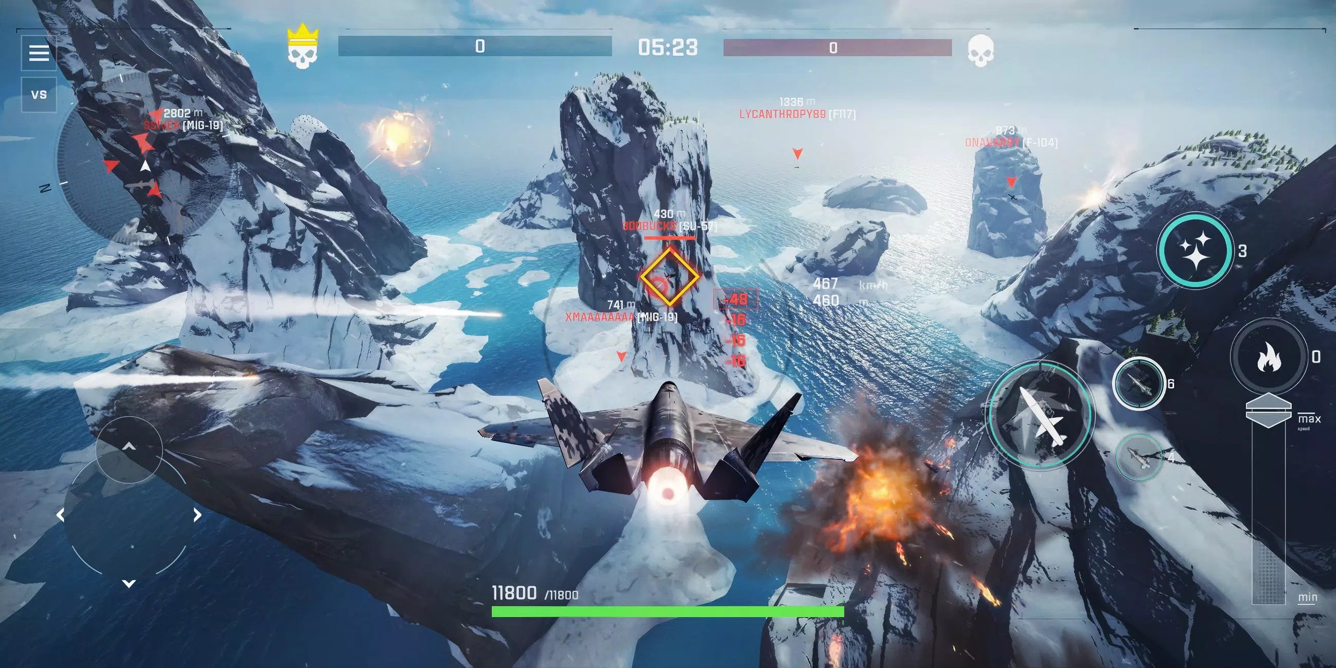 Sky Combat 2 Captura de tela 2
