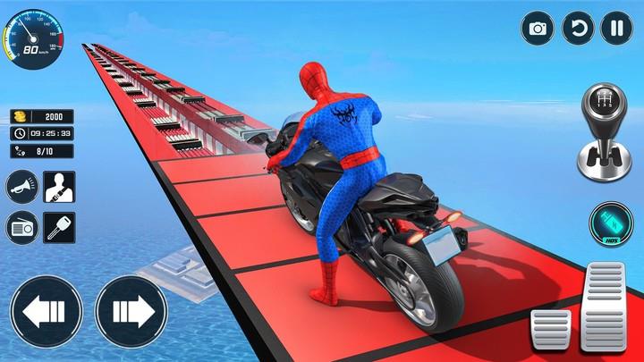 Superhero Bike Stunt Games GT应用截图第0张