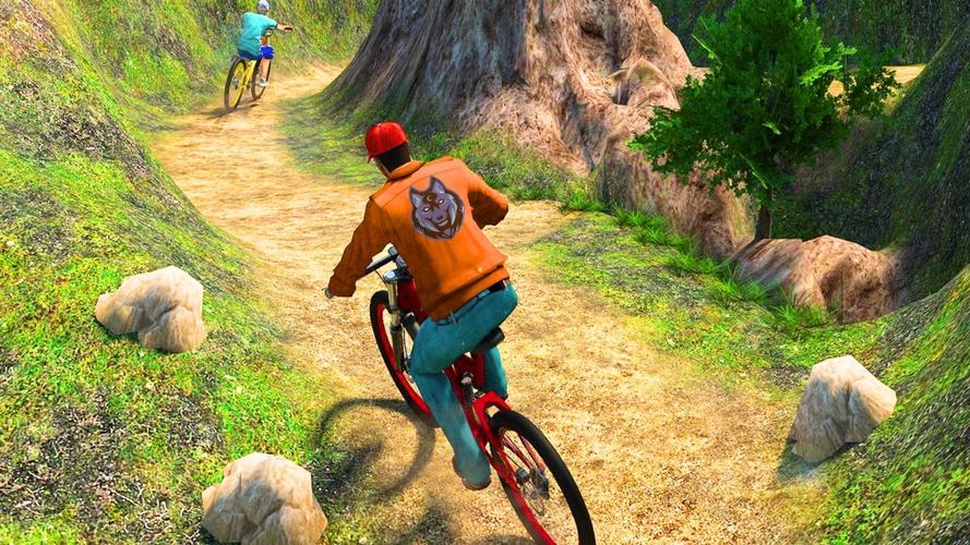 BMX Offroad Racing-Cycle Games Captura de pantalla 2