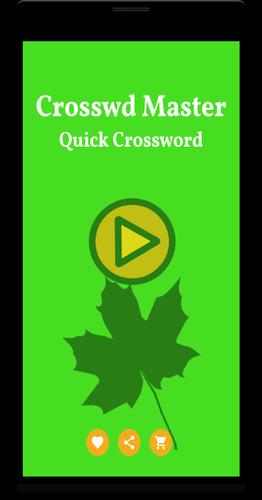 Quick Crossword Master 스크린샷 0