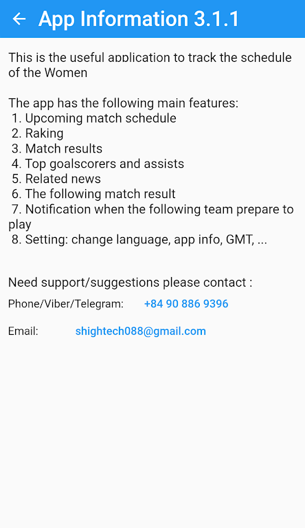 Female Cup Matches Captura de tela 3