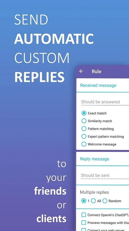 AutoResponder for VB ဖန်သားပြင်ဓာတ်ပုံ 0