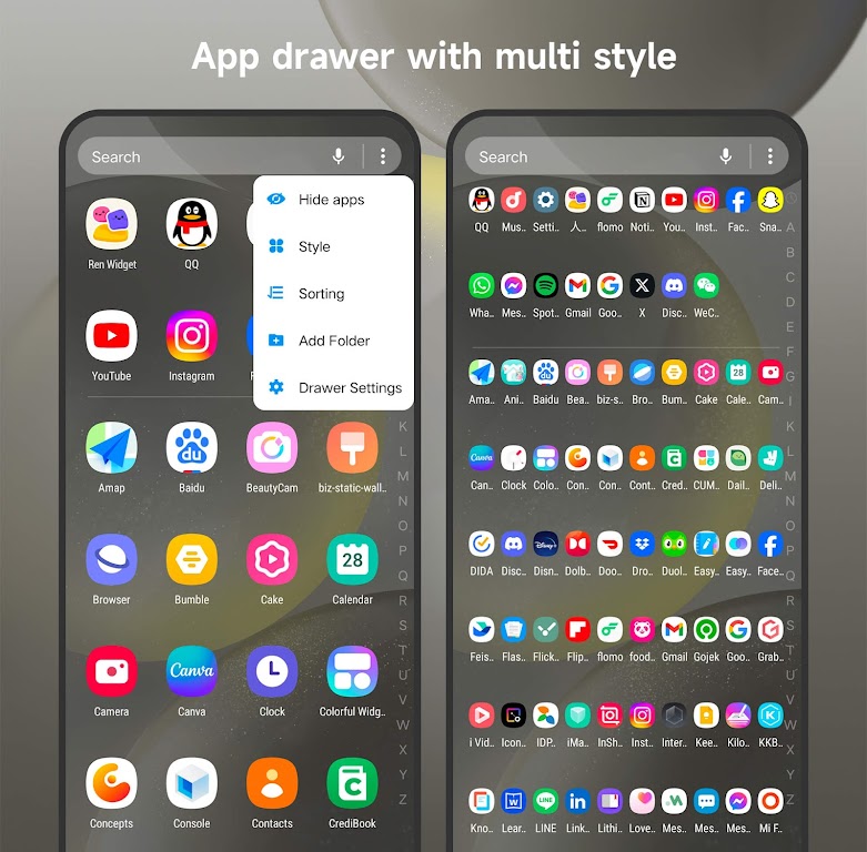 Cool S24 Launcher Galaxy OneUI Mod Tangkapan skrin 2