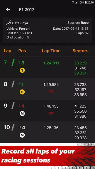 Sim Racing Telemetry ภาพหน้าจอ 0