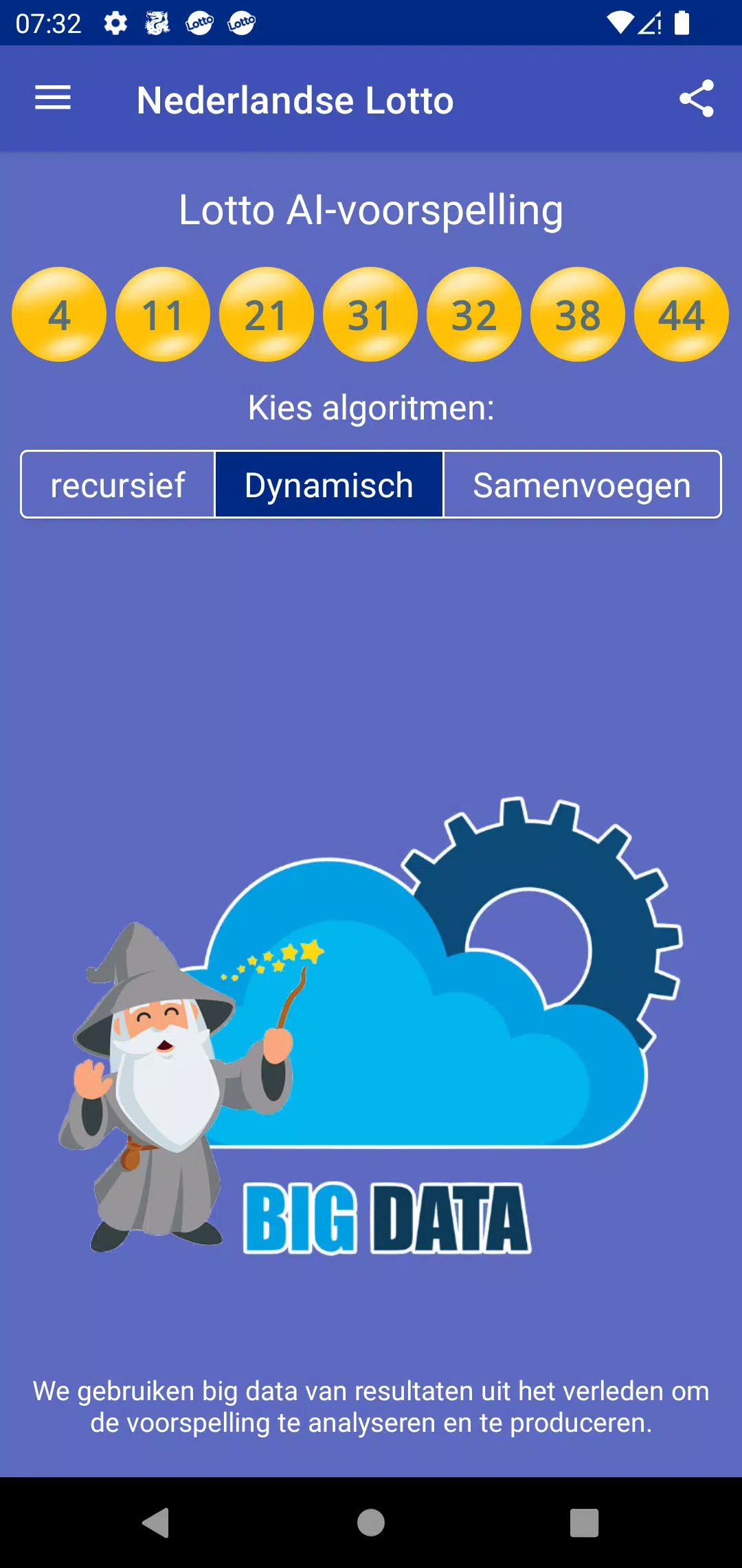 Nederlandse Lotto Voorspelling Screenshot 2