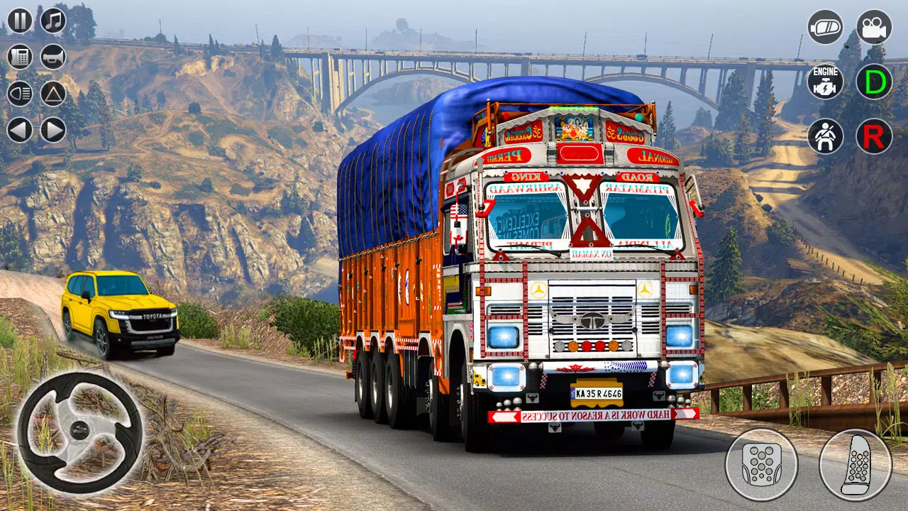 Indian Cargo Truck Game 2024 Schermafbeelding 2