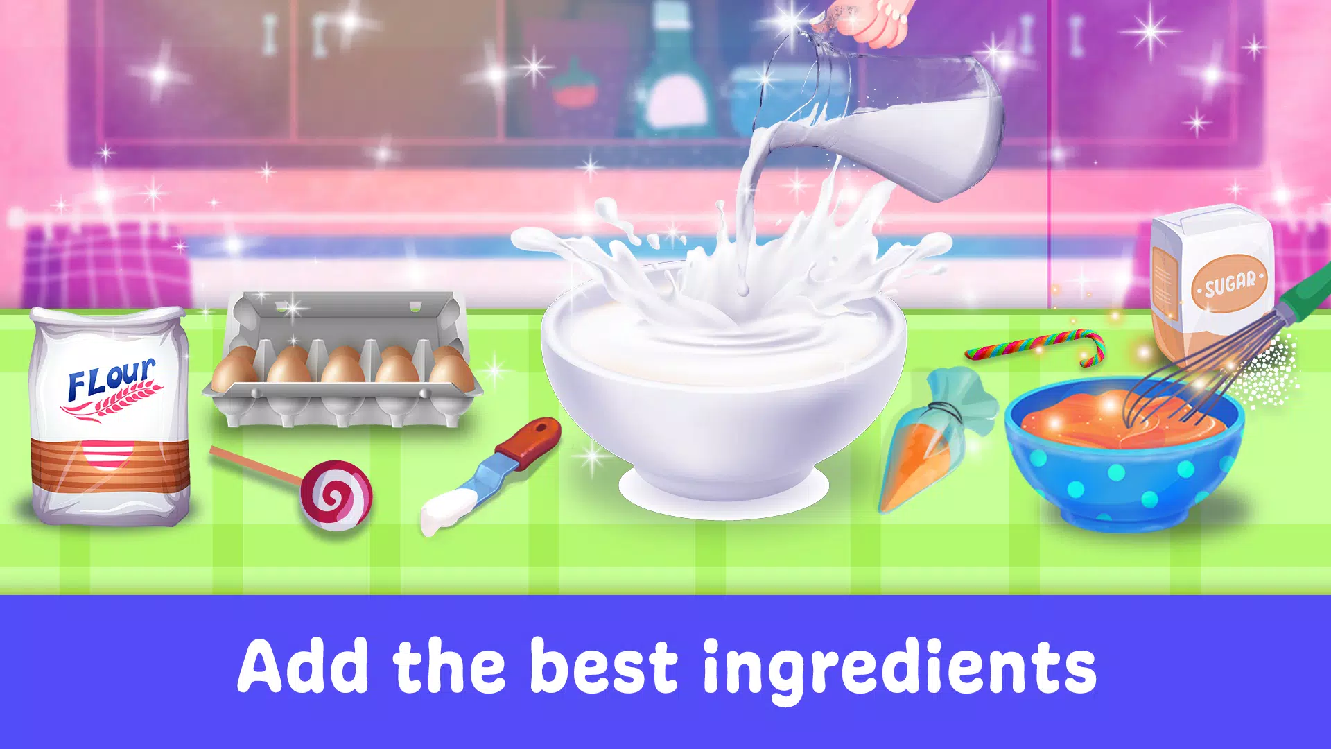 Cake Maker Games for Girls Screenshot 1