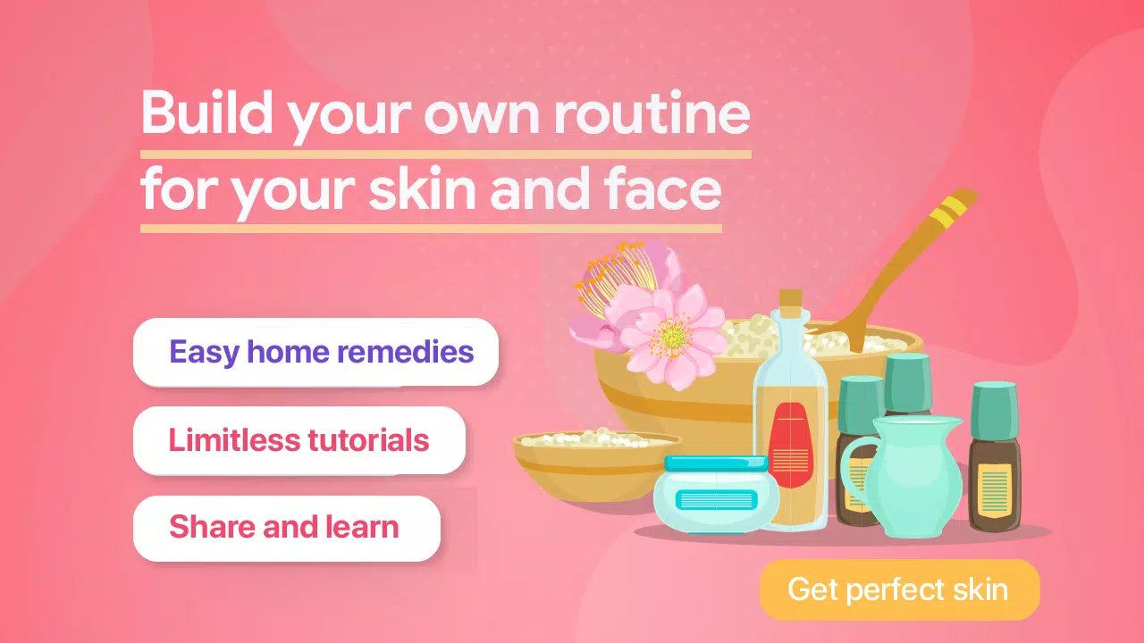 Skincare and Face Care Routine ภาพหน้าจอ 1