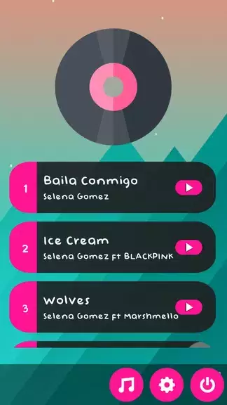 Selena Gomez Piano Tiles Game Скриншот 0