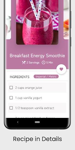 500 + gesunde Smoothie-Rezepte Screenshot 3