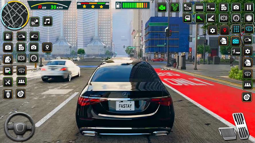 US School Car Game: Car Drive Capture d'écran 2