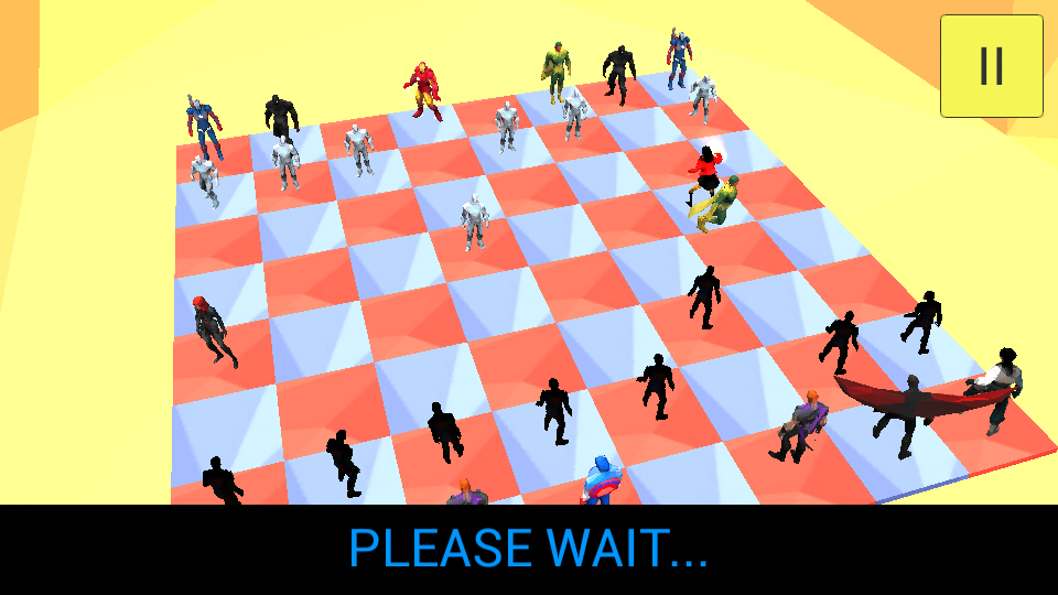 3d Super Hero Chess Captura de pantalla 2