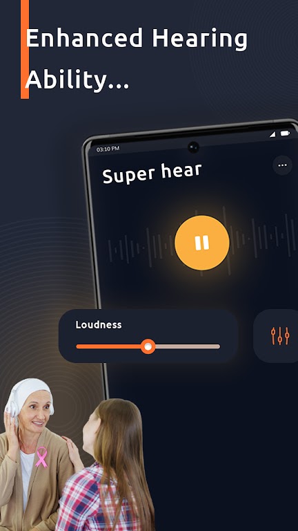 Schermata Super Ear – Improve Hearing Mod 2