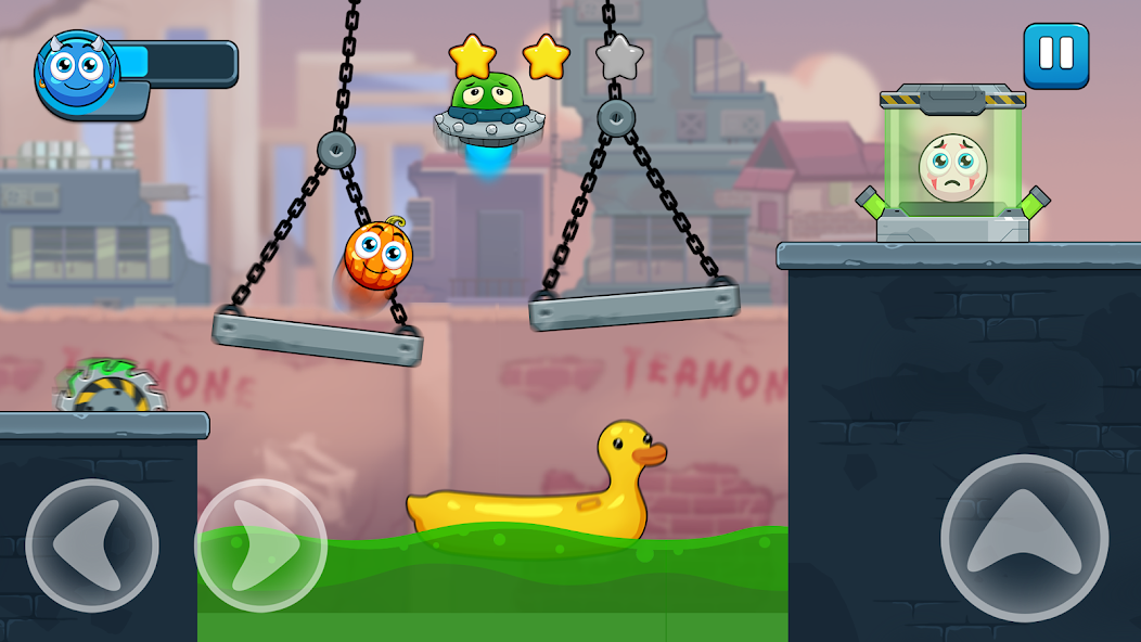 Ball Hero: Zombie city Mod 스크린샷 1