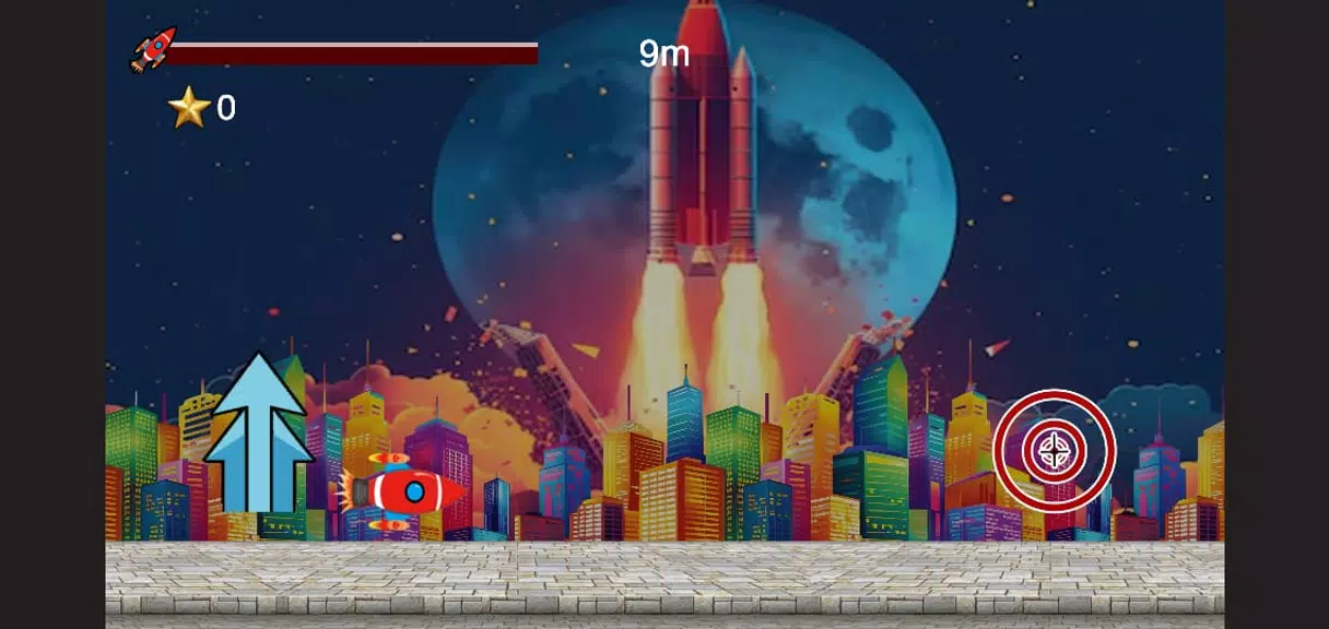 Endless Rocket War Screenshot 1