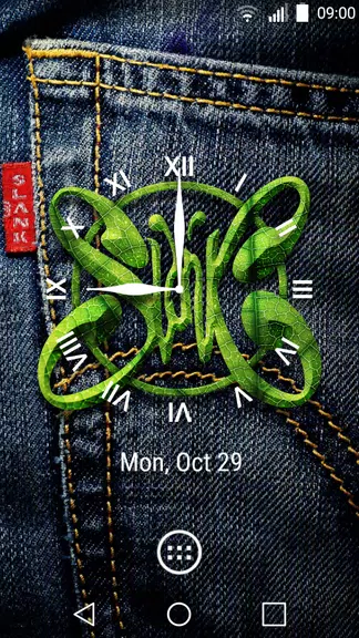 Slank Clock Widget スクリーンショット 0