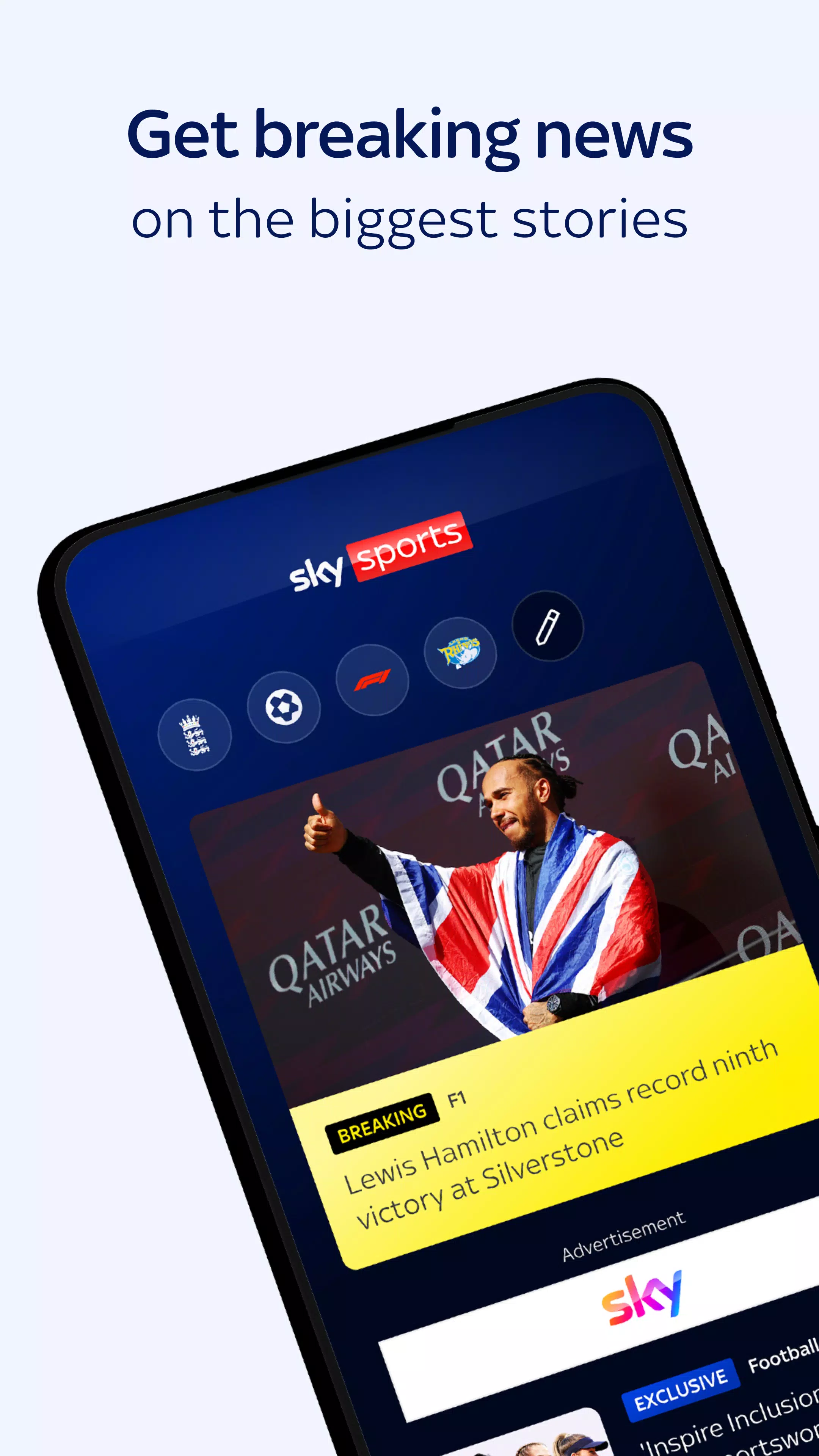 Sky Sports應用截圖第0張