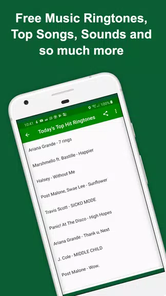 Today's Hit Music Ringtones スクリーンショット 0