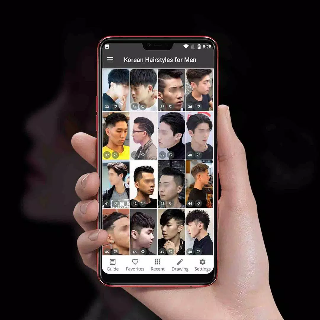 Korean Hairstyles for Men スクリーンショット 1