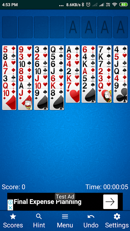 solitaire King- Playing Card Game Schermafbeelding 3