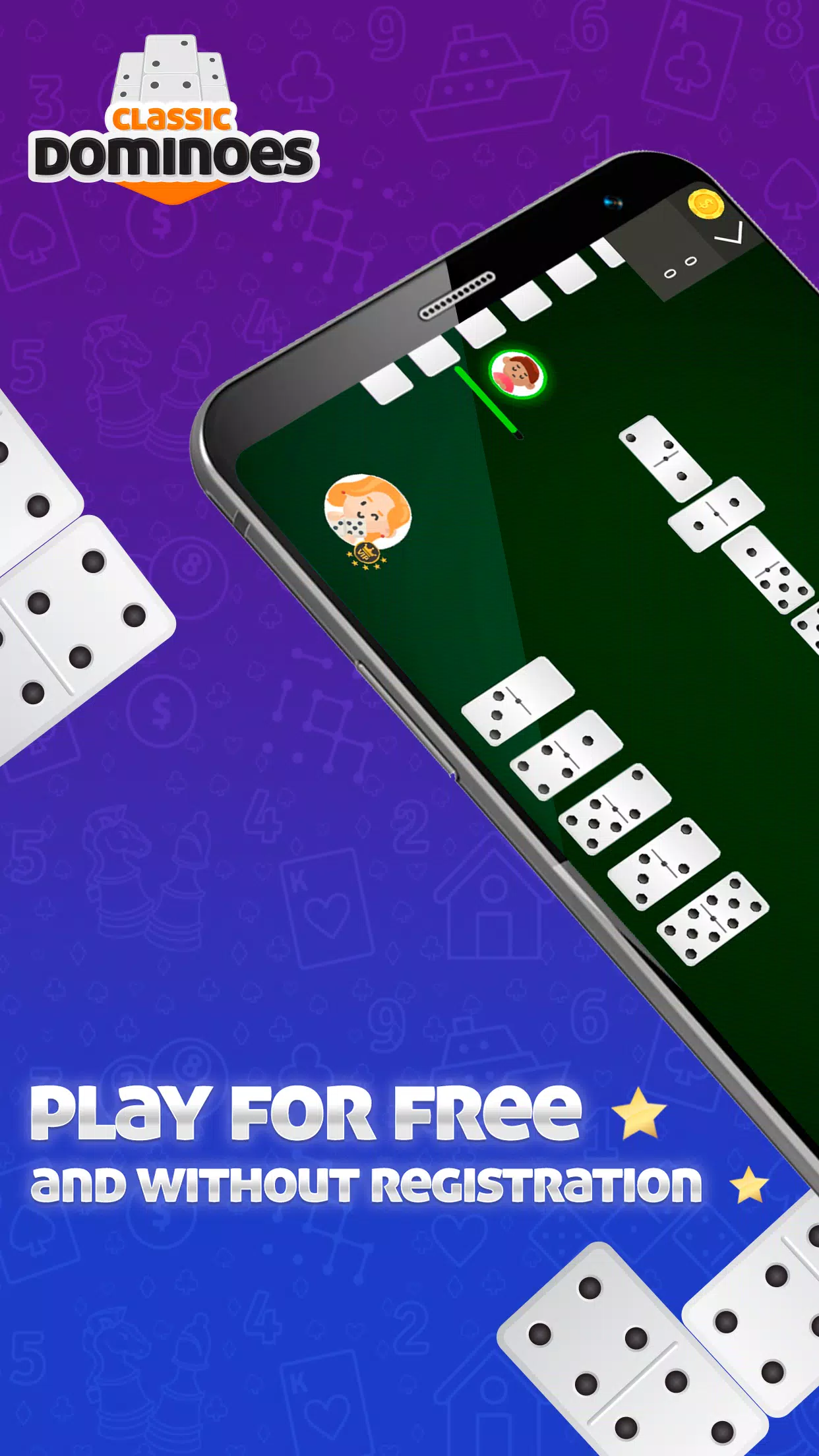 Dominoes Online - Classic Game Tangkapan skrin 1