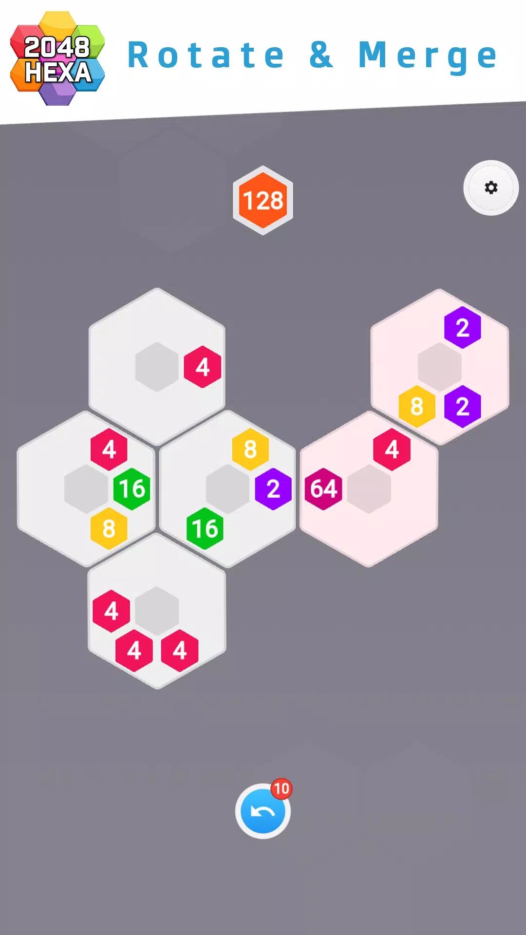 2048 Hexa Capture d'écran 0