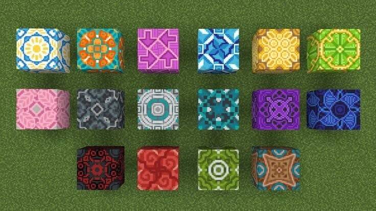 Minecraftのテラコッタ
