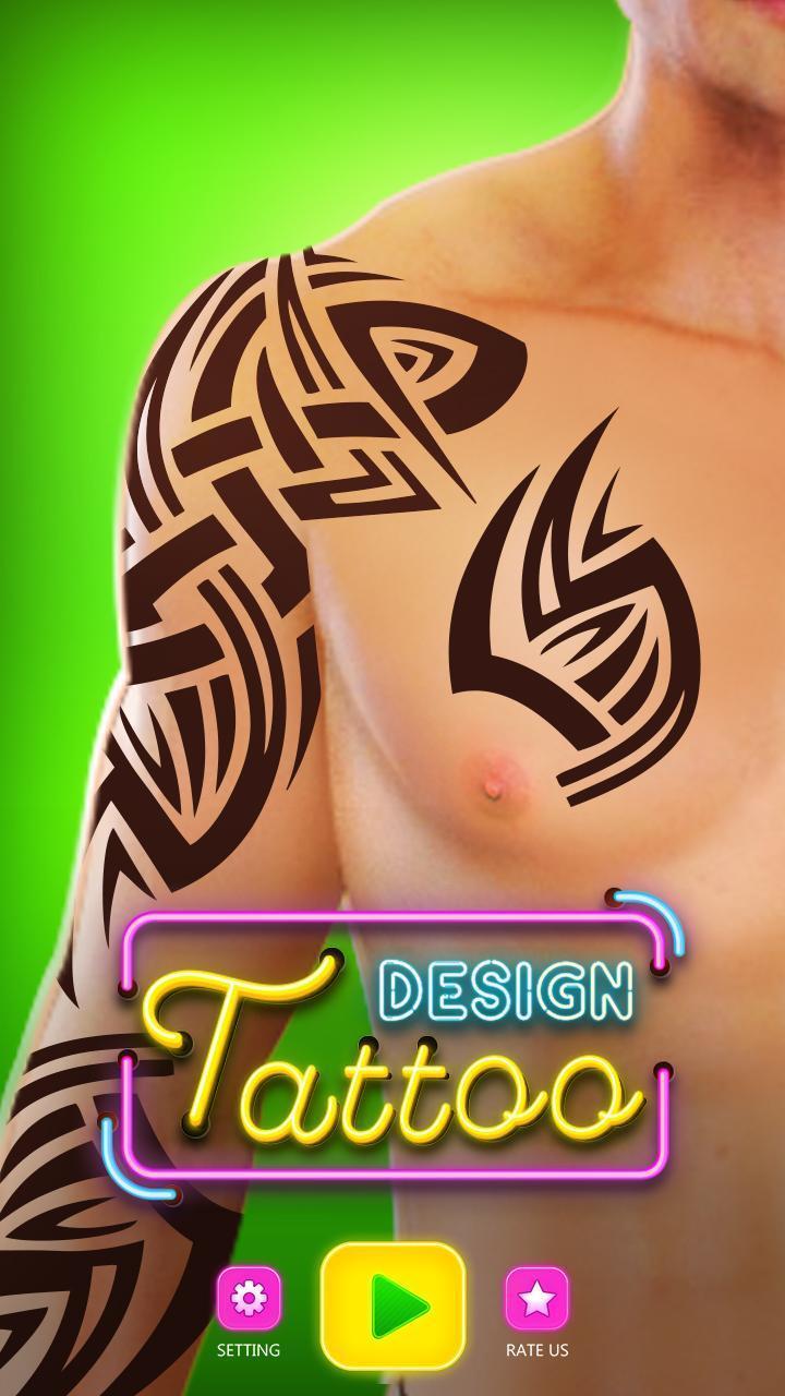 Tattoo Drawing - Tattoo Games スクリーンショット 0