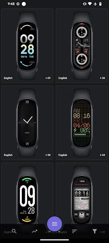 Mi Band 8 Watch Faces Captura de tela 0