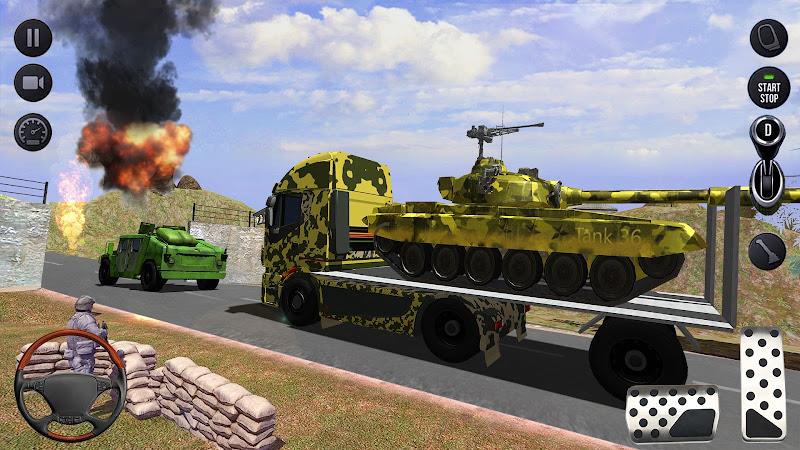 Army Delivery Truck Games 3D স্ক্রিনশট 2