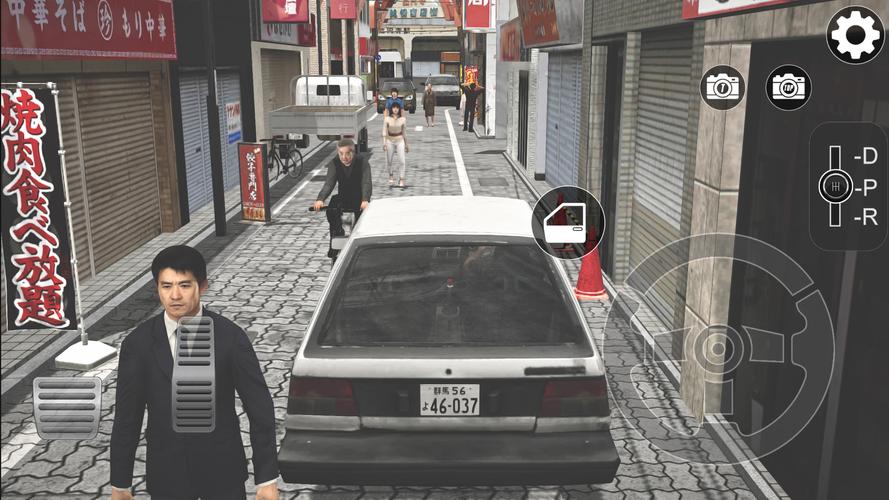 Tokyo Narrow Driving Escape 3D Captura de tela 1