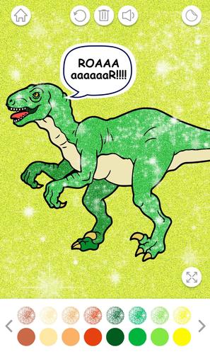 Glitter Coloring Game for Kids Capture d'écran 3