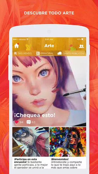 Arte Amino para La Ilustración ภาพหน้าจอ 1