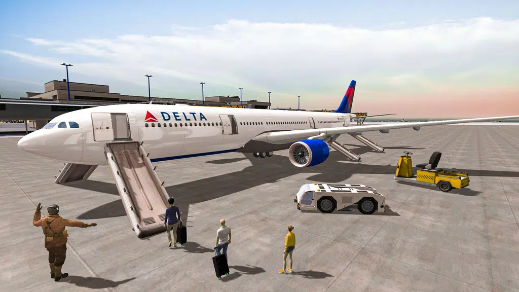 City Airplane Pilot Games Скриншот 0