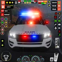 US Police Chase: Cop Car Games