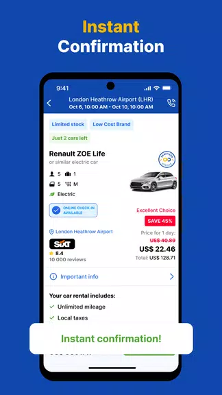 EconomyBookings Car Rental ภาพหน้าจอ 2