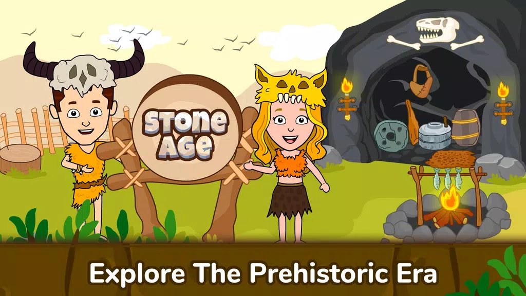 Caveman Spielwelt für Kinder Screenshot 0