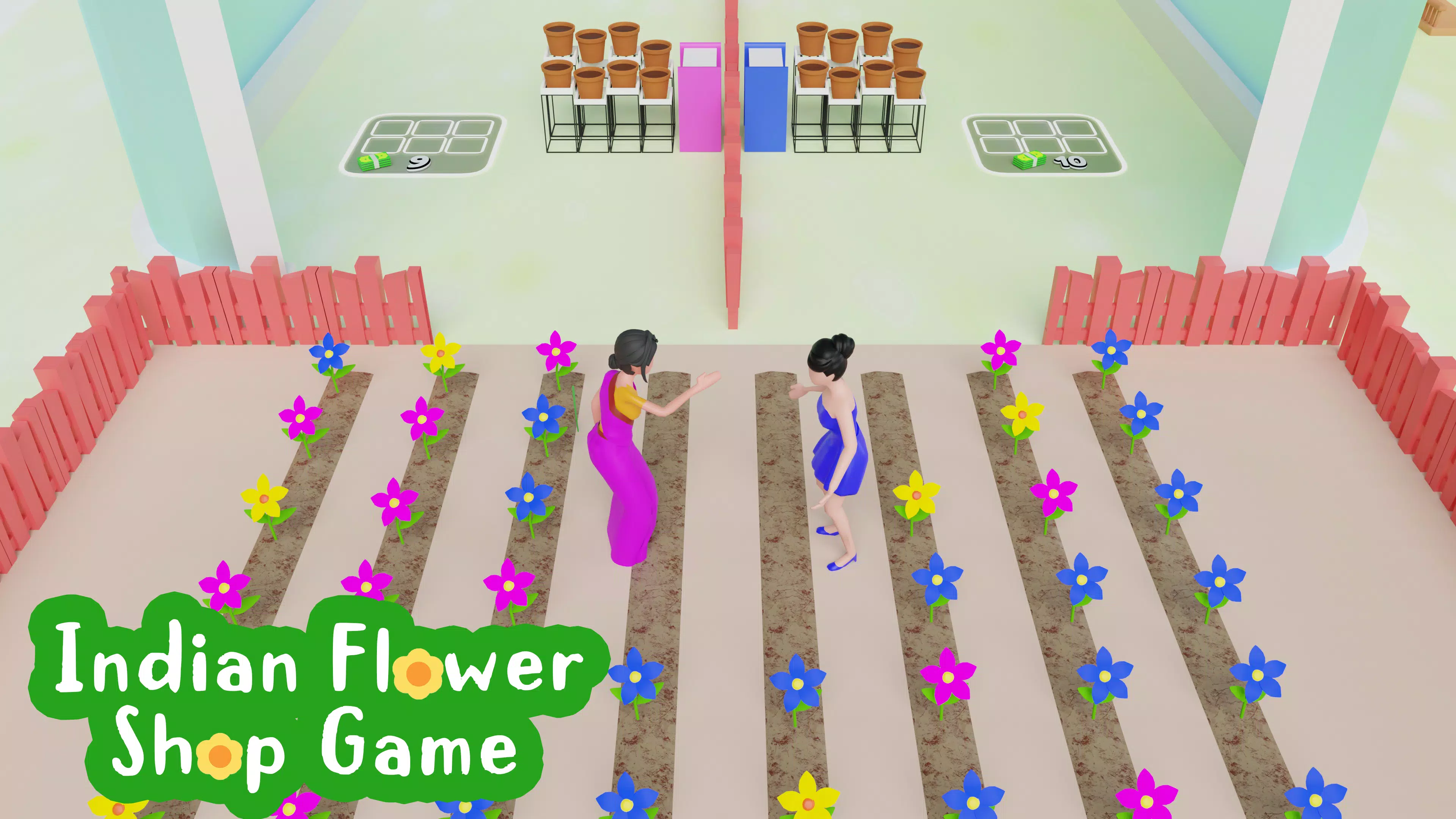 Miss Florist -Flower Shop Game Tangkapan skrin 1