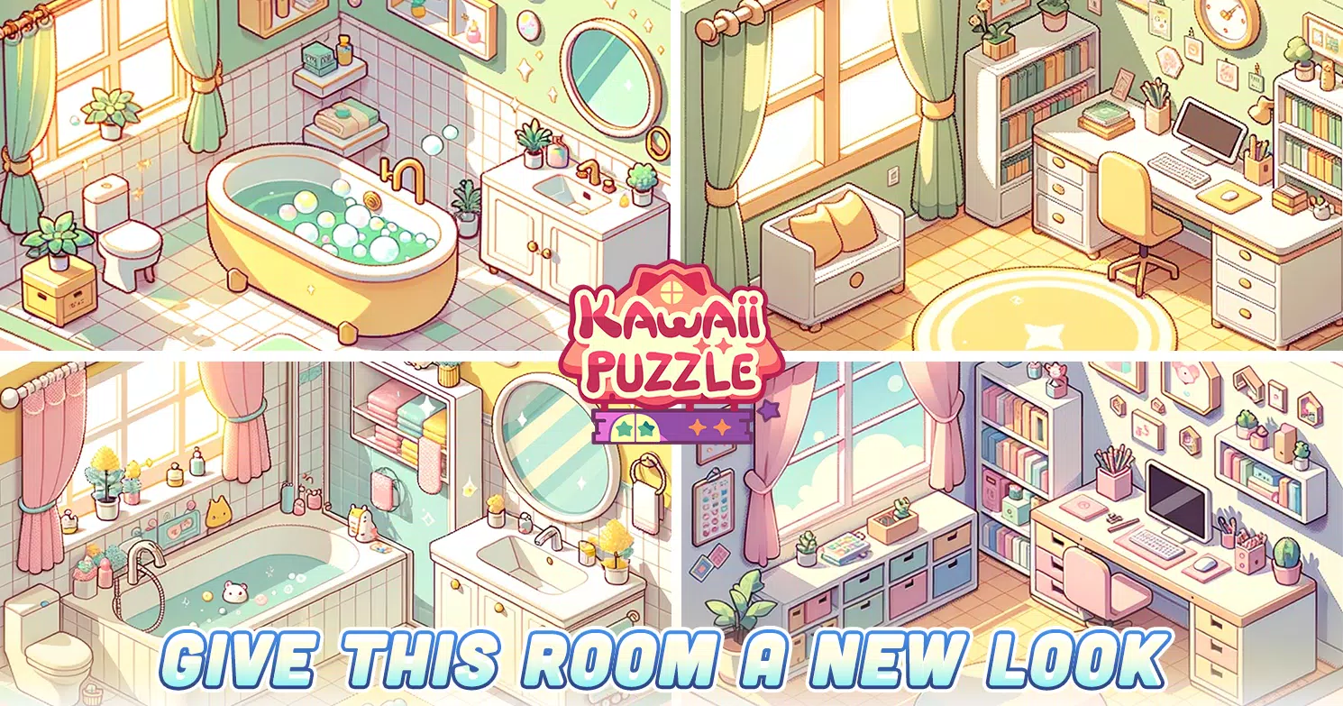 Kawaii Puzzle Capture d'écran 1